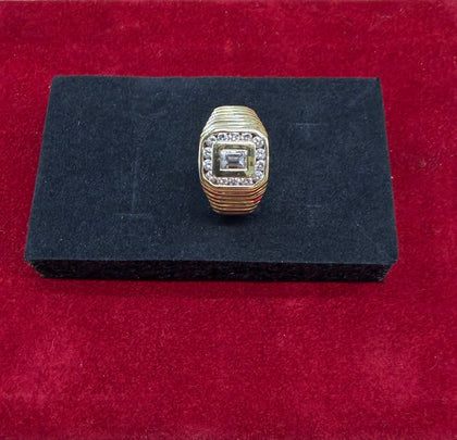 Bague en Or 18K + Diamant