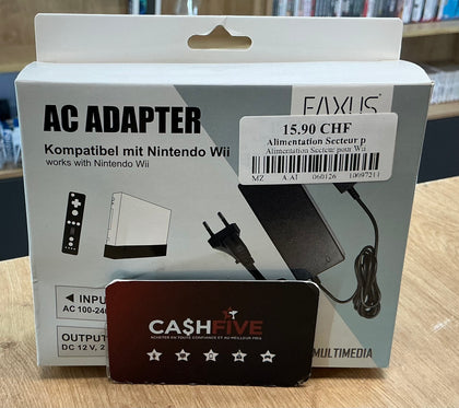 Alimentation Secteur pour Wii