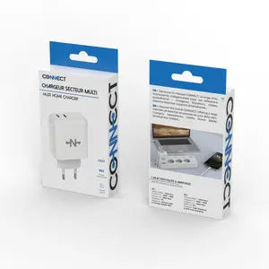 Chargeur Secteur GaN CONNECT MC-CBDC 45W 