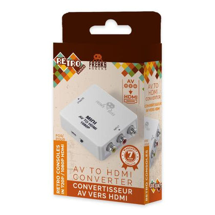 AV Vers HDMI: Convertisseur HDMI pour SNES Neuf