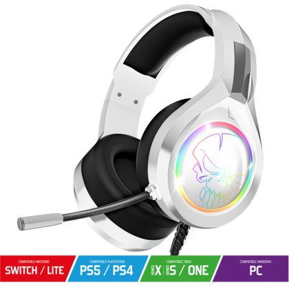 Casque Pro-H8 - Blanc arctique RGB 