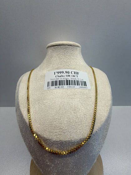 Chaîne OR 18CT